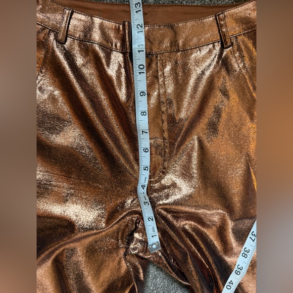 NEW Dressed in Lala x Sofie the Label Metallic Pants Small - Picture 10 of 11